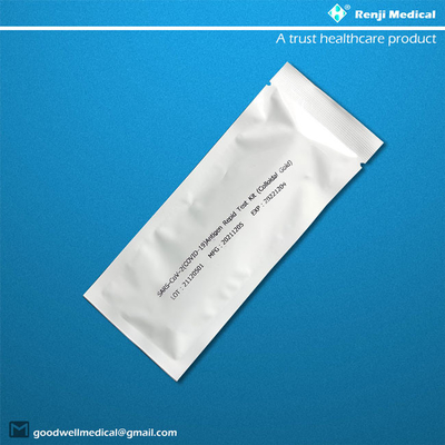 طقم اختبار RT PCR SARS-CoV-2 ، شهادة Covid 19 Ag لاختبار اللعاب ISO13485