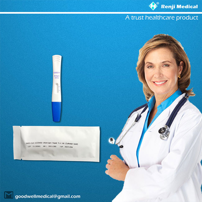 مجموعة اختبار Renji Rapid COVID 19 ، اختبار مستضد مسحة الأنف من YBTC