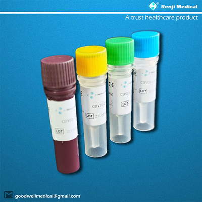 Renji Rt Pcr Test Home Kit الأمامي عينة الأنف / الفم والبلعوم