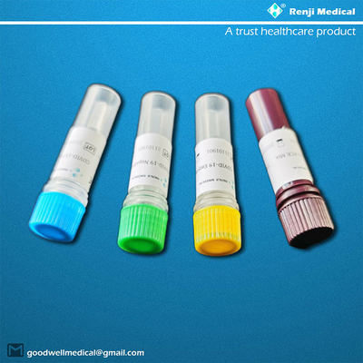 مجموعة اختبار الحمض النووي البلعومي ، ISO13485 Sars Cov 2 Pcr Test Kit