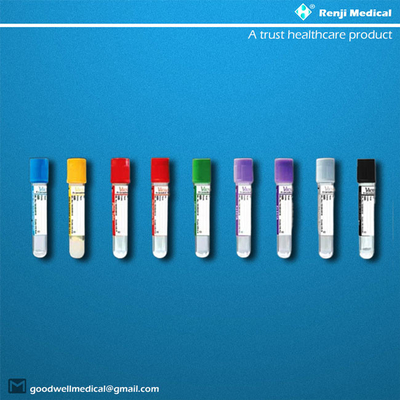 SGS MSDS موافقة فراغ جمع الدم أنبوب 5 مل 7 مل