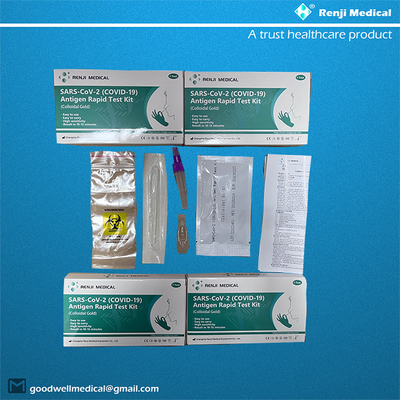 الصفحة الرئيسية أطقم اختبار الجرعات السريعة للمستضد الذاتي لـ COVID-19 Nasal Swab CE المعتمدة