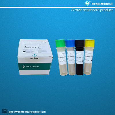 طقم اختبار الحمض النووي لشهادة ISO13485 CE ، اختبار RT-PCR لفيروس كورونا الجديد السريع
