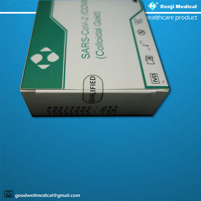 مجموعة أدوات الكشف عن الفيروسات التعقيم EO ، مجموعات الاختبار السريع SGS SDS Gold Colloidal Gold