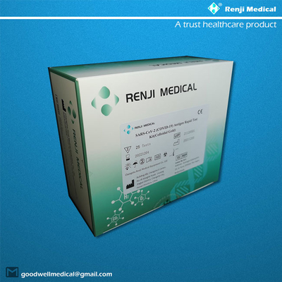 Renji Coronavirus IgM IgG Antibody Rapid Test Kit 15 دقيقة للنتائج