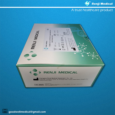 مجموعة أدوات الكشف عن الفيروسات التعقيم EO ، مجموعات الاختبار السريع SGS SDS Gold Colloidal Gold