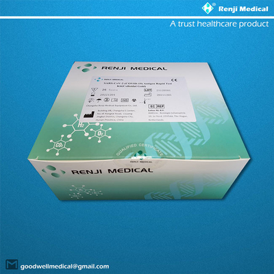 مجموعة أدوات التشخيص الطبي Omicron Rapid COVID 19 مع CE المعتمدة