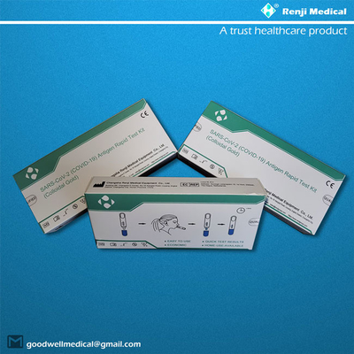 EO Sterlize Coronavirus Disease 2019 Vid Rapid Test في المنزل شهادة ISO13485