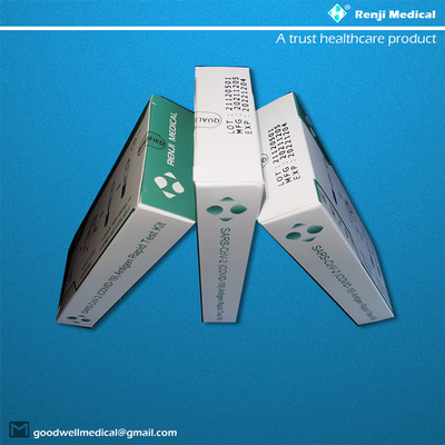 مجموعة اختبار Omicron Rapid COVID 19 ، اختبار المنزل Colloidal Gold Self Covid
