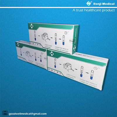SARS-CoV-2 Antigen Rapid Testing Kit ، مجموعة Covid Detection Kit Colloidal Gold