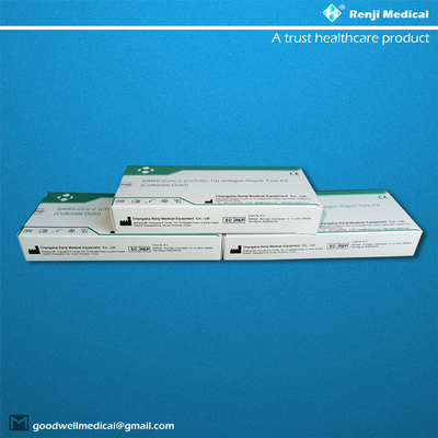 مجموعة اختبار Renji الطبية السريعة للمستضد الذاتي شهادة SGS ISO13485