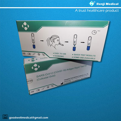 Renji Coronavirus IgM IgG Antibody Rapid Test Kit 15 دقيقة للنتائج