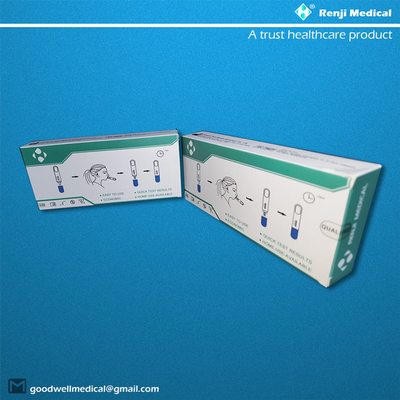 Renji Coronavirus IgM IgG Antibody Rapid Test Kit 15 دقيقة للنتائج