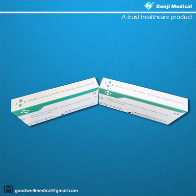 YBTC Antigen Rapid Testing Kit ، نتيجة سريعة 10-15 دقيقة اختبار Covid التشخيصي اللعابي