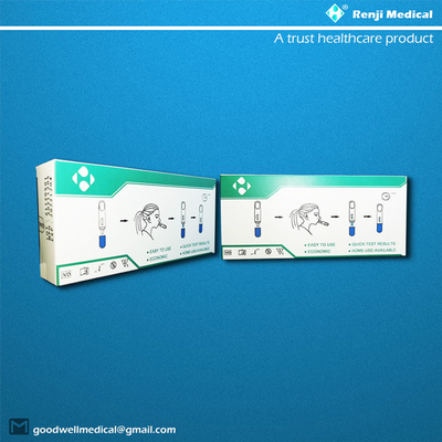مجموعة اختبار SGS Rapid COVID 19 ، مجموعة اختبار SARS-CoV-2 Antigen السريع ، الذهب الغرواني