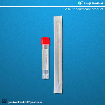 أنبوب جمع العينات المعتمد من إدارة الغذاء والدواء الأمريكية (FDA) ، 3 مل VTM Viral Transport Medium Kit