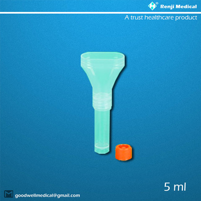 مجموعة أدوات جمع عينات اللعاب 1 قمع 3 دقائق لاختبار QPCR
