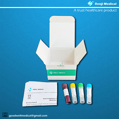 SARS-CoV-2 طقم اختبار الحمض النووي 60 دقيقة للكشف النوعي لسير العمل
