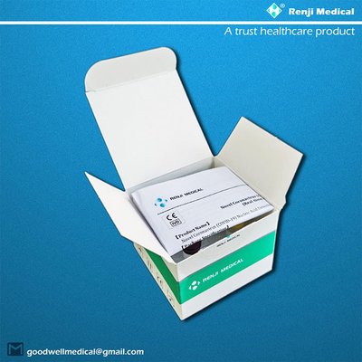Renji Rt Pcr Test Home Kit الأمامي عينة الأنف / الفم والبلعوم