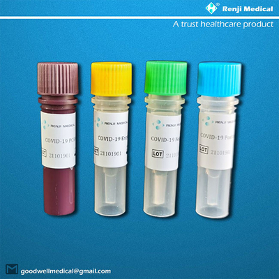 طقم اختبار الحمض النووي DNA RNA مع PCR الكمي الفلوري في الوقت الحقيقي
