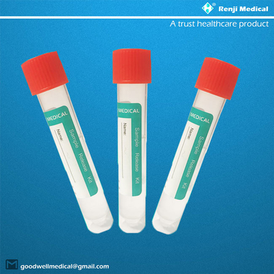 أنبوب جمع العينات المعتمد من إدارة الغذاء والدواء الأمريكية (FDA) ، 3 مل VTM Viral Transport Medium Kit
