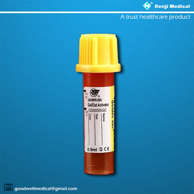 PP Micro Blood Collection Tube 0.25ml / 0.5ml للأطفال حديثي الولادة
