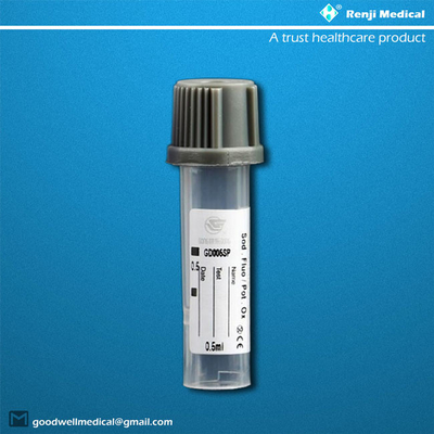 PP Micro Blood Collection Tube 0.25ml / 0.5ml للأطفال حديثي الولادة