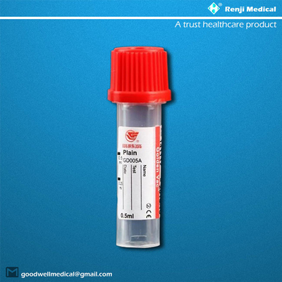 PP Micro Blood Collection Tube 0.25ml / 0.5ml للأطفال حديثي الولادة