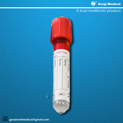 شفافة فراغ المتاح جمع الدم أنبوب ISO13485 الموافقة CE