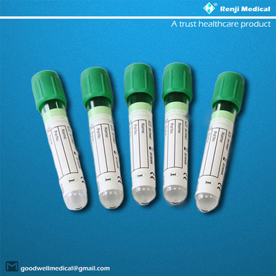 شفافة فراغ المتاح جمع الدم أنبوب ISO13485 الموافقة CE