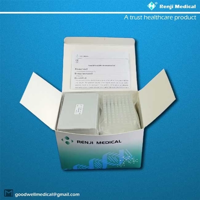 15 دقيقة مجموعة استخراج الحمض النووي ، مجموعات اختبار فيروس كورونا qRT-PCR