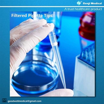 رؤوس ماصة معقمة عالية الدقة متوافقة مع GILSON Biohit
