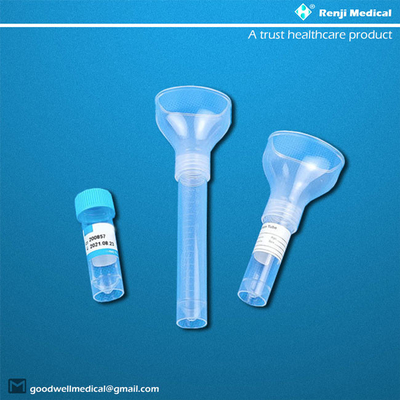 1 قمع مجموعة جمع اللعاب ، Covid 19 Detection Kit ISO المعتمدة