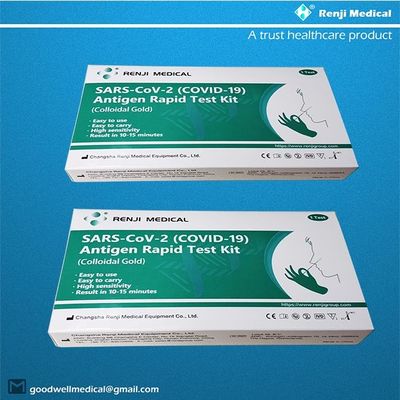 SGS Certificate Antigen Rapid Test Kit مسحة أنف Igm كاسيت اختبار سريع
